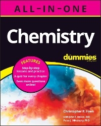 Chemistry All-in-One For Dummies (+ Chapter Quizzes Online) -  Christopher R. Hren,  Peter J. Mikulecky,  John T. Moore
