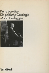 Die politische Ontologie Martin Heideggers - Pierre Bourdieu