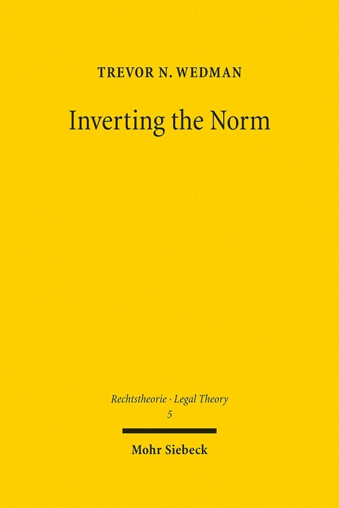 Inverting the Norm -  Trevor N. Wedman