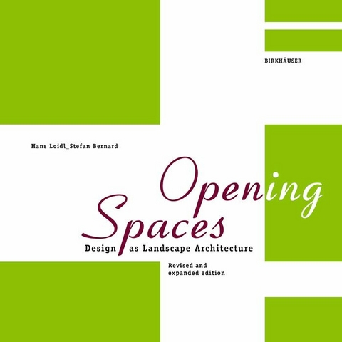 Open(ing) Spaces -  Hans Loidl,  Stefan Bernard