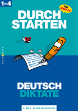 Durchstarten Deutsch 1-4. Diktate (inkl. Audio-CD) - Krenn, Sandra; Unger, Floriane