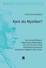 Kant als Mystiker? - Christian Rößner
