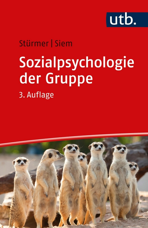 Sozialpsychologie der Gruppe -  Stefan Stürmer,  Birte Siem