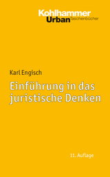 Einführung in das juristische Denken - Karl Engisch