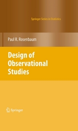 Design of Observational Studies - Paul R. Rosenbaum