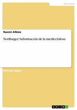NotBurger. Substitución de la metilcelulosa - Naomi Albiez