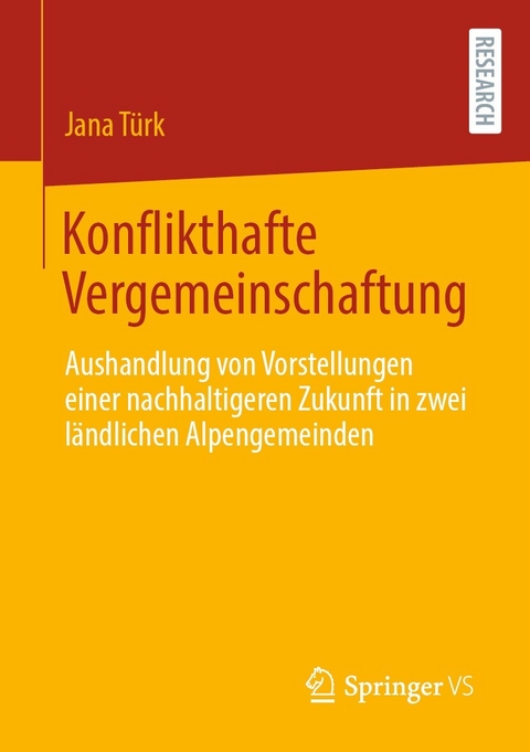 Konflikthafte Vergemeinschaftung -  Jana Türk