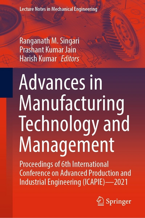 Advances in Manufacturing Technology and Management - 