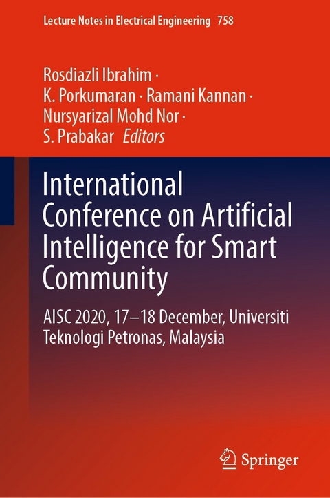 International Conference on Artificial Intelligence for Smart Community - 