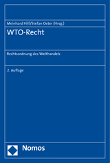 WTO-Recht - Hilf, Meinhard; Oeter, Stefan