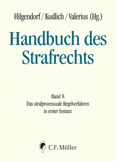 Handbuch des Strafrechts - 