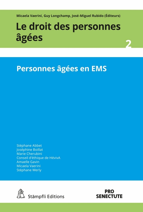 Personnes âgées en EMS - 