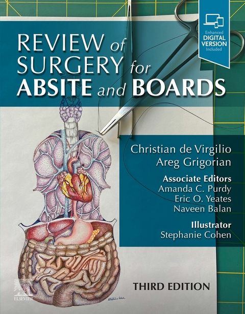 Review of Surgery for ABSITE and Boards E-Book -  Christian DeVirgilio,  Areg Grigorian