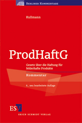 ProdHaftG - Hans Josef Kullmann