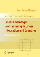 Linear and Integer Programming vs Linear Integration and Counting - Jean-Bernard Lasserre