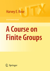 A Course on Finite Groups - H.E. Rose