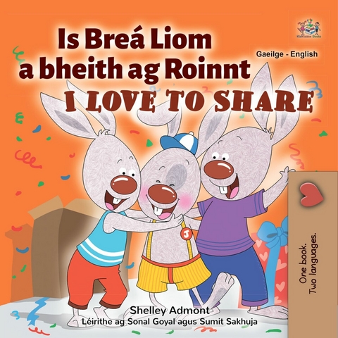 Is Breá Liom a bheith ag Roinnt I Love to Share - Shelley Admont,  KidKiddos Books