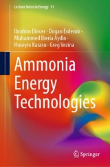 Ammonia Energy Technologies -  Ibrahim Dincer,  Dogan Erdemir,  Muhammed Iberia Aydin,  Huseyin Karasu,  Greg Vezina