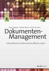 Dokumenten-Management -  Klaus Götzer,  Patrick Maué,  Ulrich Emmert