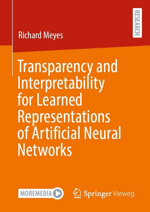 Transparency and Interpretability for Learned Representations of Artificial Neural Networks -  Richard Meyes