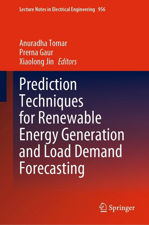 Prediction Techniques for Renewable Energy Generation and Load Demand Forecasting - 