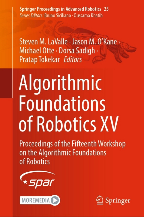 Algorithmic Foundations of Robotics XV - 