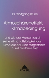 Atmosphäreneffekt, Klimabedingung - und wie der Mensch durch seine Wirtschaftstätigkeit das Klima auf der Erde mitgestaltet - Brune, Wolfgang