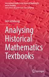 Analysing Historical Mathematics Textbooks -  Gert Schubring