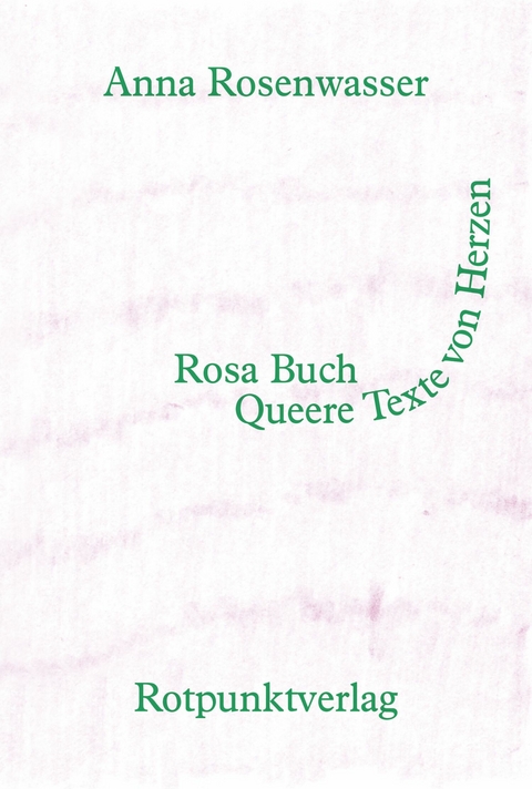 Rosa Buch - Anna Rosenwasser