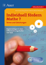 Individuell fördern Mathe 7 Terme und Gleichungen - 