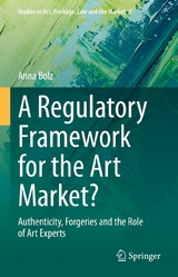 A Regulatory Framework for the Art Market? - Anna Bolz