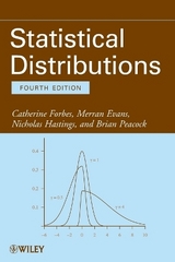 Statistical Distributions - Forbes, Catherine; Evans, Merran; Hastings, Nicholas; Peacock, Brian