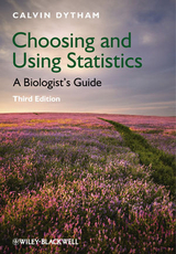 Choosing and Using Statistics - Dytham, Calvin