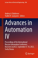 Advances in Automation IV - 