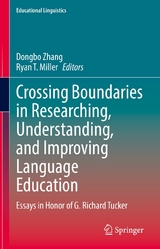 Crossing Boundaries in Researching, Understanding, and Improving Language Education - 