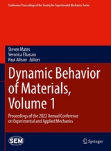 Dynamic Behavior of Materials, Volume 1 - 