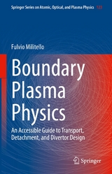 Boundary Plasma Physics -  Fulvio Militello