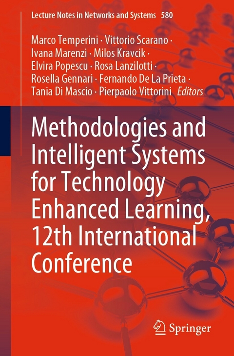 Methodologies and Intelligent Systems for Technology Enhanced Learning, 12th International Conference - 