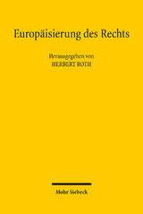 Europäisierung des Rechts - 