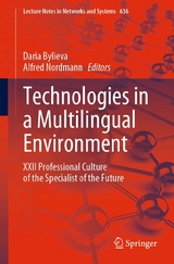Technologies in a Multilingual Environment - 