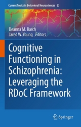 Cognitive Functioning in Schizophrenia:  Leveraging the RDoC Framework - 
