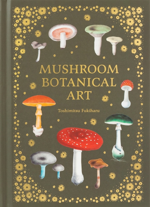 Mushroom Botanical Art -  Toshimitsu Fukiharu