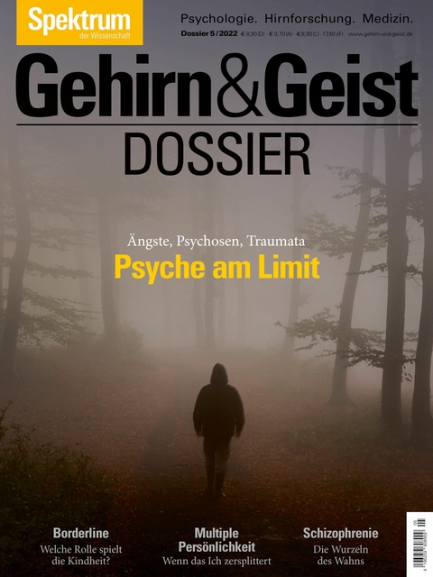Gehirn&Geist Dossier - Psyche am Limit -  Spektrum der Wissenschaft Verlagsgesellschaft