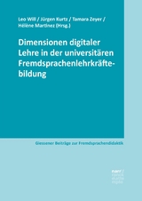 Dimensionen digitaler Lehre in der universitären Fremdsprachenlehrkräftebildung - 