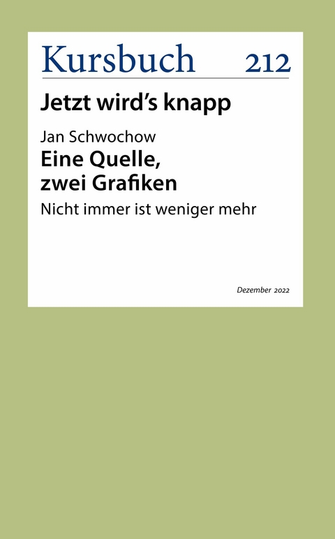 Eine Quelle, zwei Grafiken - Jan Schwochow