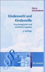 Kindeswohl und Kindeswille - Dettenborn, Harry