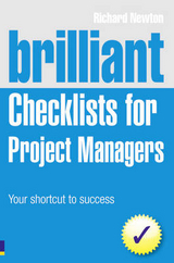 Brilliant Checklists for Project Managers - Newton, Richard