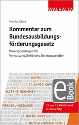 Kommentar zum Bundesausbildungsförderungsgesetz - Mathias Klose