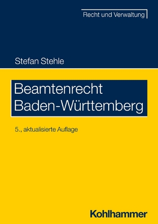 Beamtenrecht Baden-Württemberg - Stefan Stehle