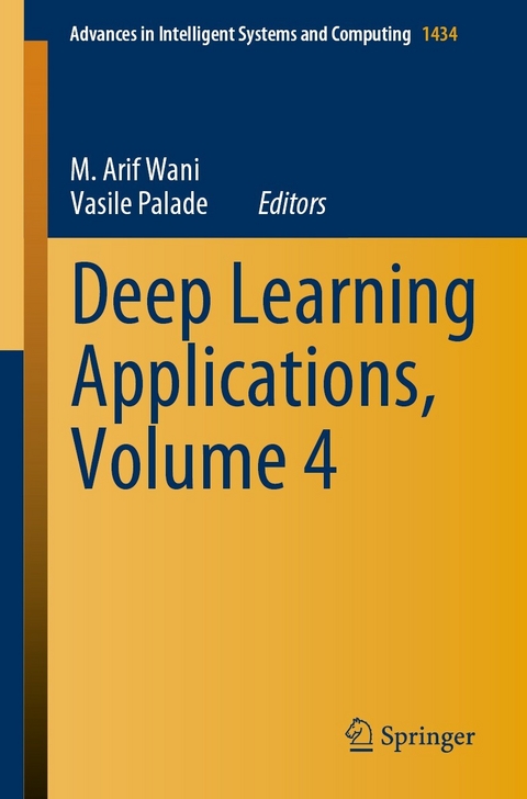 Deep Learning Applications, Volume 4 - 